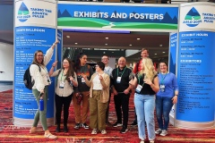 Researchers at ASLO 2025 conference.