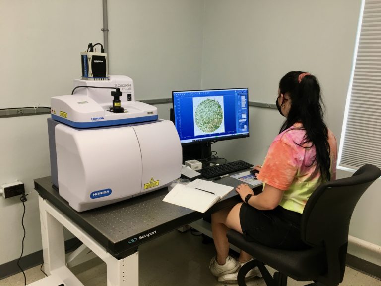 Skidaway Institute confocal Raman Microscope Facility Skidaway