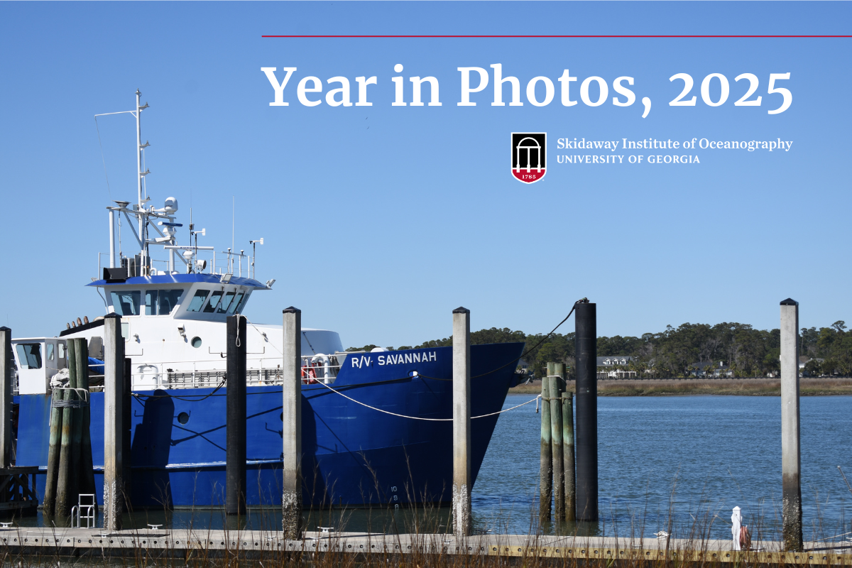 The RV Savannah with text overlay that reads "Year in Photos, 2025."