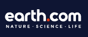 Earth.com blue logo.
